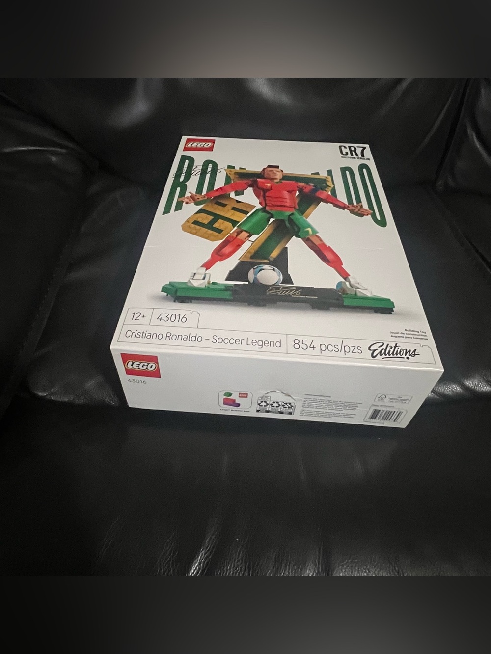 LEGO Cristiano Ronaldo Figure in Red, Green & Gold